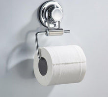 将图片加载到图库查看器，Wall Mount Toilet Paper Holder Bathroom Kitchen Roll Paper Accessory Tissue Towel Holders Toilet Suction Cup Toilet Paper Holder – Wall Mount Stainless Steel Tissue Roll Dispenser For Bathroom AND Kitchen
