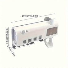 Load image into Gallery viewer, Wall Mounted 4 Slot Toothbrush UV Disinfection Device

