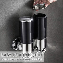 Load image into Gallery viewer, Wall Mounted Bathroom Shower Pump Dispenser
