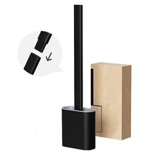 Load image into Gallery viewer, Wall Mounted Silicone Bathroom Brush and Holder Set
