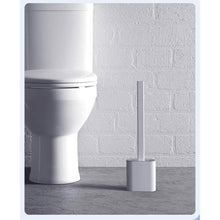 Load image into Gallery viewer, Wall Mounted Silicone Bathroom Brush and Holder Set
