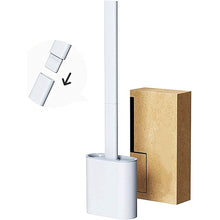 Load image into Gallery viewer, Wall Mounted Silicone Bathroom Brush and Holder Set
