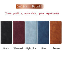 Load image into Gallery viewer, Wallet Flip Leather Case For Xiaomi Redmi 10 10C 9A 9C 9T Note 11 Pro 10S 10 Pro 9 Pro 8T 7 Poco F3 X3 X4 Pro M3 M4 Pro M5s 11T Leather Finish Inbuilt Stand &amp; Pockets Wallet Style Flip Back Case
