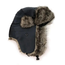 Load image into Gallery viewer, Warm Hat Ear Flaps Cool New Fashion Full Covered Soft And Comfortable Windproof Outdoor Caps For Men
