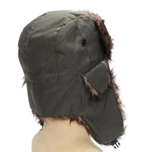 Load image into Gallery viewer, Warm Hat Ear Flaps Cool New Fashion Full Covered Soft And Comfortable Windproof Outdoor Caps For Men
