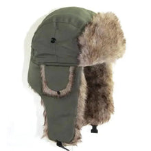 Load image into Gallery viewer, Warm Hat Ear Flaps Cool New Fashion Full Covered Soft And Comfortable Windproof Outdoor Caps For Men
