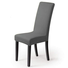 Load image into Gallery viewer, Washable Anti-dust Seat Slipcover Chair Cover Stretch Spandex Chair Covers Elastic Multifunctional Dining Furniture Seat Cover Home Decor For Dining Room  Washable Spandex Kitchen Chair Covers for Dining Room Christmas Decoration
