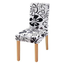 Load image into Gallery viewer, Washable Anti-dust Seat Slipcover Chair Cover Stretch Spandex Chair Covers Elastic Multifunctional Dining Furniture Seat Cover Home Decor For Dining Room  Washable Spandex Kitchen Chair Covers for Dining Room Christmas Decoration
