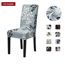 Load image into Gallery viewer, Washable Anti-dust Seat Slipcover Chair Cover Stretch Spandex Chair Covers Elastic Multifunctional Dining Furniture Seat Cover Home Decor For Dining Room  Washable Spandex Kitchen Chair Covers for Dining Room Christmas Decoration
