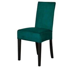 Load image into Gallery viewer, Washable Elastic Seat Parsons Chair Covers Thick Chair Cover Washable Elastic Winter Warm Chair Protector Case Kitchen Restaurant  Washable Spandex Kitchen Chair Covers for Dining Room Christmas Decoration Holiday Party
