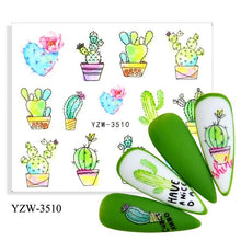 将图片加载到图库查看器，Water Decal Nail Art Decorations Nail Sticker Tattoo Full Cover Beauty Decals Manicure Supplies Accessories  Women Kids Girls Manicure Decoration Nail Art Supplies 3D Self-Adhesive Nail Decals Designer Nail Stickers for Acrylic Nails
