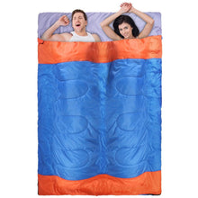Load image into Gallery viewer, Water Resistant Camping Cotton Liner Sleeping Bag with Sack
