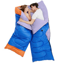 Load image into Gallery viewer, Water Resistant Camping Cotton Liner Sleeping Bag with Sack
