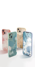 将图片加载到图库查看器，Watercolor Painting Phone Case For Xiaomi Mi 11 Lite 12 11T 10T Poco X4 M4 Pro X3 Redmi 10C Note 11 11S 10 9 With Lanyard Cover Aesthetic New Design Shockproof Unique Soft Bumper Case Cover
