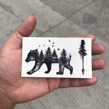 Load image into Gallery viewer, Waterproof Animal Temporary Tattoo Sticker Wolf Modern Tatoo Foot Neck Luxury Tattoos For Men Women
