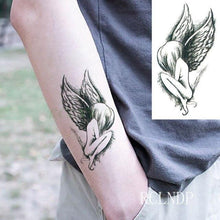 Load image into Gallery viewer, Waterproof Animal Temporary Tattoo Sticker Wolf Modern Tatoo Foot Neck Luxury Tattoos For Men Women
