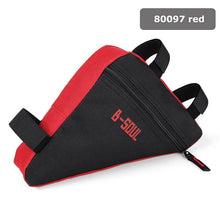 将图片加载到图库查看器，Waterproof Bicycle Bag Bike Triangle Bag For Bicycle Front Frame Bag Bike Bag Cycling Top Tube Bag Bicycle Bottle Bag Bike Storage Frame Bag Bicycle Front Tube Triangle Water Resistant Cycling Pack Strap On Pouch Bike Accessories Tool Accessible
