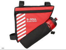 将图片加载到图库查看器，Waterproof Bicycle Bag Bike Triangle Bag For Bicycle Front Frame Bag Bike Bag Cycling Top Tube Bag Bicycle Bottle Bag Bike Storage Frame Bag Bicycle Front Tube Triangle Water Resistant Cycling Pack Strap On Pouch Bike Accessories Tool Accessible
