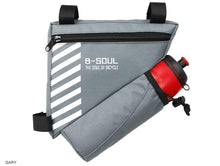 将图片加载到图库查看器，Waterproof Bicycle Bag Bike Triangle Bag For Bicycle Front Frame Bag Bike Bag Cycling Top Tube Bag Bicycle Bottle Bag Bike Storage Frame Bag Bicycle Front Tube Triangle Water Resistant Cycling Pack Strap On Pouch Bike Accessories Tool Accessible
