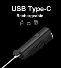 将图片加载到图库查看器，Waterproof Bike Light Set USB High/Low Beam Bicycle Lamp Headlight LED Cycling Flashlight Super Bright Bicycle Front Headlight 5 Light Modes Large Capacity Battery With Power Bank Function 1000 Lumen
