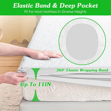 将图片加载到图库查看器，Waterproof Breathable Soft Cotton Mattress Protector
