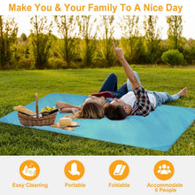 将图片加载到图库查看器，Waterproof Foldable Camping Rug Pocket Sand Proof Picnic Mat
