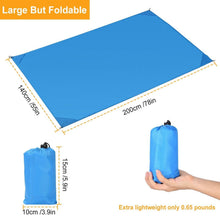 将图片加载到图库查看器，Waterproof Foldable Camping Rug Pocket Sand Proof Picnic Mat
