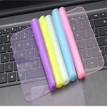 将图片加载到图库查看器，Waterproof Laptop Keyboard protective 10 11 12 13 14 15 17 inch  Silicone Transparent Protective Film Keyboard Dustproof Film Gaming Laptop Keyboard Skin Protector For Gaming Lovers
