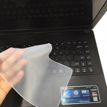 将图片加载到图库查看器，Waterproof Laptop Keyboard protective 10 11 12 13 14 15 17 inch  Silicone Transparent Protective Film Keyboard Dustproof Film Gaming Laptop Keyboard Skin Protector For Gaming Lovers
