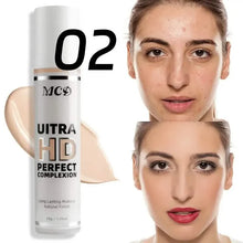 Load image into Gallery viewer, Waterproof Long Lasting Liquid Foundation #02 For Concealing Dark Circles Acne Blemishes
