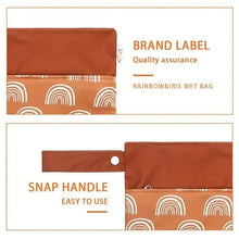 Load image into Gallery viewer, Waterproof Reusable Wet Bag Wet Dry Bags For Cloth Diapers &amp; Breast Pump Parts

