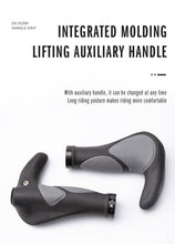 将图片加载到图库查看器，Waterproof Road Bike Horn Handlebar Cover Anti-Slip Handle Bar Grip Bicycle Accessories Mountain Bike Silicone Handlebar Grips Ergonomic Desgin With Bilaterally Locking Ring Non-Slip For Standard Bike
