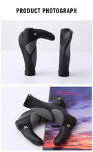 将图片加载到图库查看器，Waterproof Road Bike Horn Handlebar Cover Anti-Slip Handle Bar Grip Bicycle Accessories Mountain Bike Silicone Handlebar Grips Ergonomic Desgin With Bilaterally Locking Ring Non-Slip For Standard Bike
