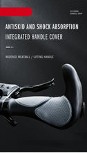 将图片加载到图库查看器，Waterproof Road Bike Horn Handlebar Cover Anti-Slip Handle Bar Grip Bicycle Accessories Mountain Bike Silicone Handlebar Grips Ergonomic Desgin With Bilaterally Locking Ring Non-Slip For Standard Bike
