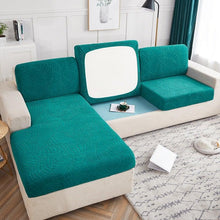 Load image into Gallery viewer, Waterproof Seaters Cushion Sofa Seat Cover And Anti dust Tight Wrap Protector Plus for Living room Reversible Sofa Cover Water Resistant Couch Cover Furniture Protector
