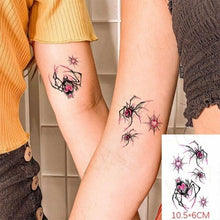 将图片加载到图库查看器，Waterproof Temporary Tattoo Lavender Stickers Butterfly Flower Luxury Small Tattoo For Body Arm
