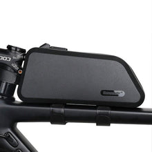 将图片加载到图库查看器，Waterproof Top Tube Bicycle Bag Hard Shell Bike Bag Stable Cycling Frame Bag Bike Accessories For Road Bike Bag Bike Top Tube Bag Bike Frame Bag Waterproof Stable Bicycle Frame Bag Bicycle Bag Professional Cycling Accessories
