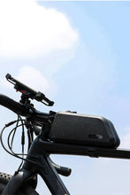 将图片加载到图库查看器，Waterproof Top Tube Bicycle Bag Hard Shell Bike Bag Stable Cycling Frame Bag Bike Accessories For Road Bike Bag Bike Top Tube Bag Bike Frame Bag Waterproof Stable Bicycle Frame Bag Bicycle Bag Professional Cycling Accessories
