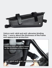将图片加载到图库查看器，Waterproof Top Tube Bicycle Bag Hard Shell Bike Bag Stable Cycling Frame Bag Bike Accessories For Road Bike Bag Bike Top Tube Bag Bike Frame Bag Waterproof Stable Bicycle Frame Bag Bicycle Bag Professional Cycling Accessories
