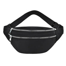 Load image into Gallery viewer, Waterproof Travel Unisex Fanny Pack Simple Design Waist Bags Fashion Bum Bag Trendy  Cross Body Chest Bags
