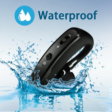 Load image into Gallery viewer, Waterproof Wireless Bluetooth Handsfree Earphone Single Headphone Elegant Black Design  Comfortable Long Wireless Range Headset Business Office Earbud With Microphone Waterproof Loud Voice Sport Earphones
