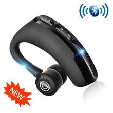 Load image into Gallery viewer, Waterproof Wireless Bluetooth Handsfree Earphone Single Headphone Elegant Black Design  Comfortable Long Wireless Range Headset Business Office Earbud With Microphone Waterproof Loud Voice Sport Earphones
