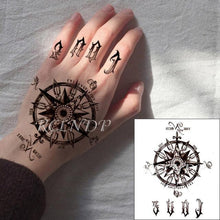 Load image into Gallery viewer, Waterproof Womens Temporary Sticker Tattoo Flower Rose Realistic Sketches For Arm Hand
