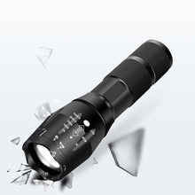 Load image into Gallery viewer, Waterproof Z45 Led Flashlight Ultra Bright Waterproof MINI Torch T6/L2/V6 zoomable 5 Modes 18650 rechargeable Battery for camping tactica Led Mini Water-Resistant Torch Light For Indoor &amp; Outdoor Camping Hiking Accessories Gear
