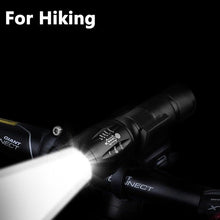 Load image into Gallery viewer, Waterproof Z45 Led Flashlight Ultra Bright Waterproof MINI Torch T6/L2/V6 zoomable 5 Modes 18650 rechargeable Battery for camping tactica Led Mini Water-Resistant Torch Light For Indoor &amp; Outdoor Camping Hiking Accessories Gear
