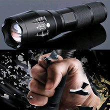 Load image into Gallery viewer, Waterproof Z45 Led Flashlight Ultra Bright Waterproof MINI Torch T6/L2/V6 zoomable 5 Modes 18650 rechargeable Battery for camping tactica Led Mini Water-Resistant Torch Light For Indoor &amp; Outdoor Camping Hiking Accessories Gear

