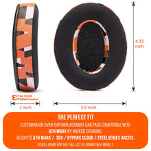 Load image into Gallery viewer, WC FreeZe - Hybrid Cooling Gel Infused Ear Pads for ATH M50X
