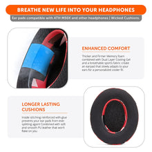 Load image into Gallery viewer, WC FreeZe - Hybrid Cooling Gel Infused Ear Pads for ATH M50X
