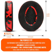 Load image into Gallery viewer, WC FreeZe - Hybrid Cooling Gel Infused Ear Pads for ATH M50X
