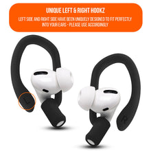 Load image into Gallery viewer, WC HookZ - Over Ear Hooks for Airpods Pro 1, 2 &amp; Airpods 1, 2, 3
